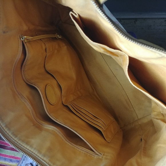 Fossil Sydney coated canvas and leather tote - Picture 7 of 10